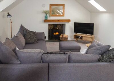 Holiday cottage with fire in south west Scotland | New Galloway Holiday Cottages